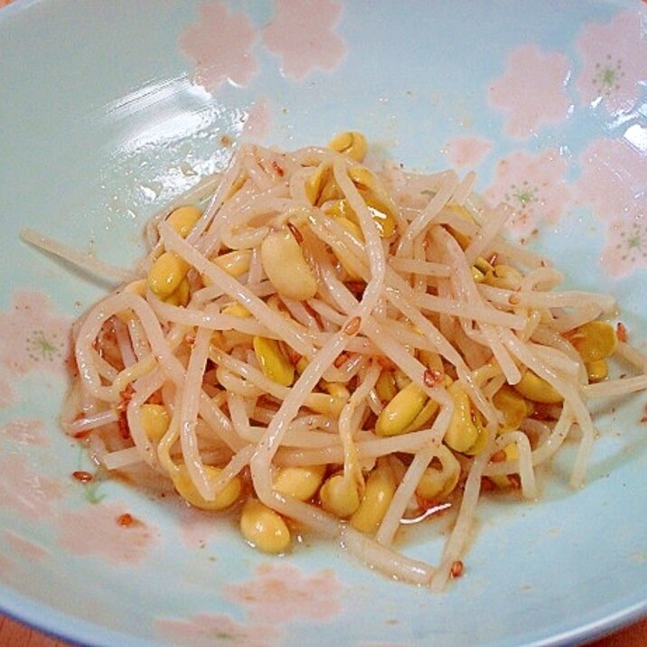 豆もやしのナムル